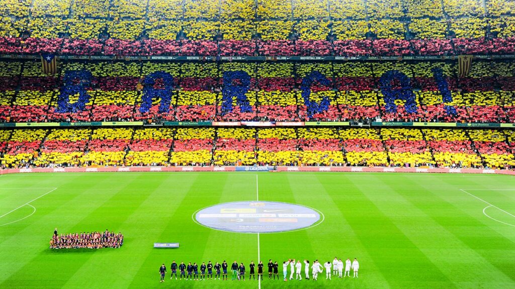 Camp Nou during a FC Barcelona match is an amazing experience