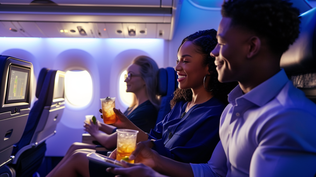 Get 25% off in flight drinks!