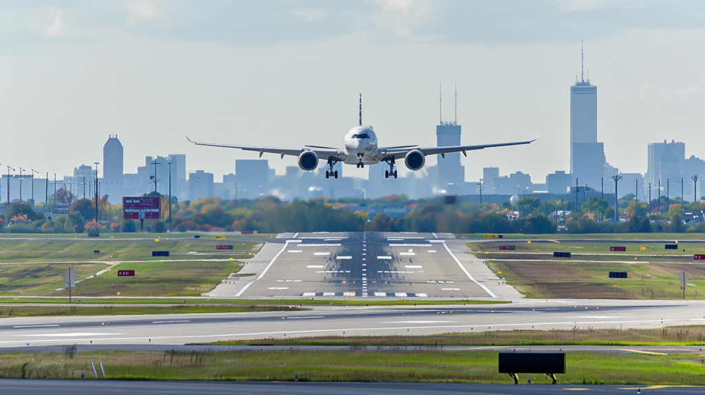 Air France Flight taking off from Detroit to Paris to watch the 2024 Olympics